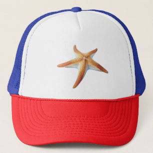 Casquette Dessin d'aquarelle de poisson étoilé