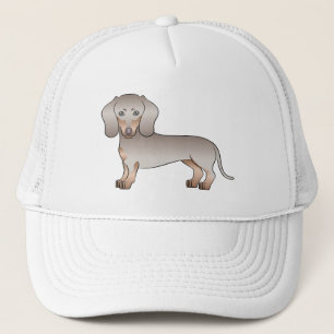 Casquette Dessin de chien Dachshund aux cheveux courts Isabe
