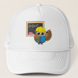 Casquette Dessin de chouette écolière