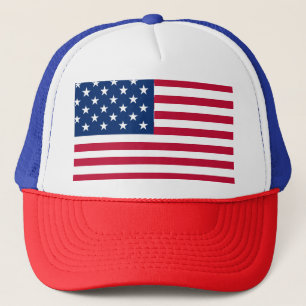 Casquette Dessin de fierté du drapeau américain USA