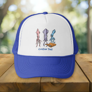 Casquette Dessins animés de calmars