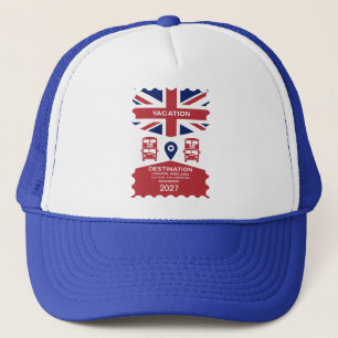 Casquette Destination Londres France Vacances