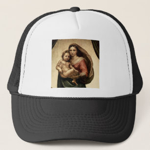 Casquette Détail de la "Vierge Sixtine" de Raphael (vers 151