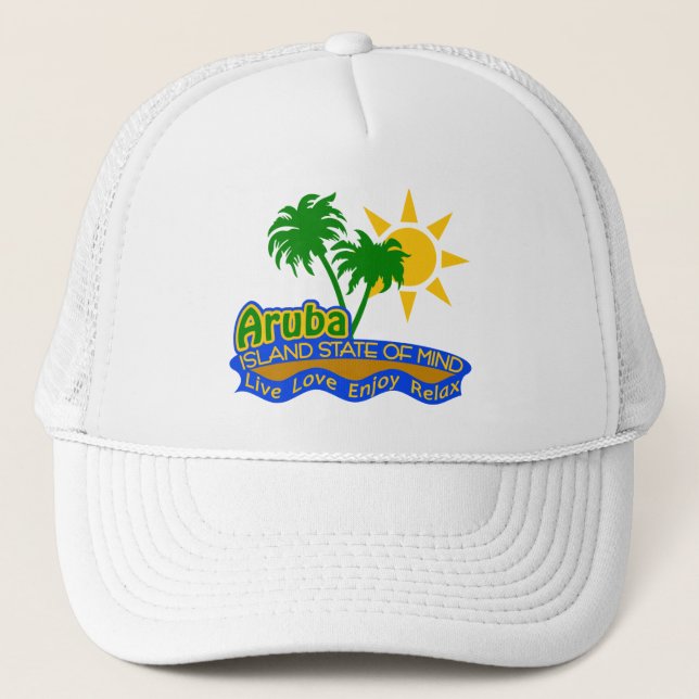 Casquette d'état d'esprit d'Aruba - choisissez la (Devant)