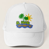 Casquette d'état d'esprit de St Martin -