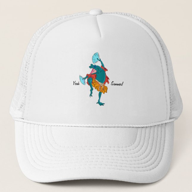 Casquette d'été de la grenouille dansante (Devant)