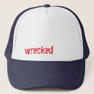 casquette détruit de camionneur