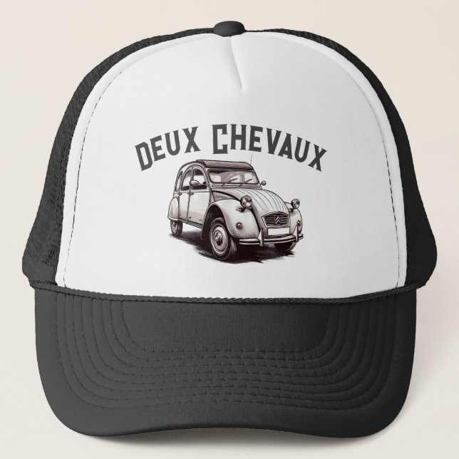 Casquette Deux Chevaux (Devant)