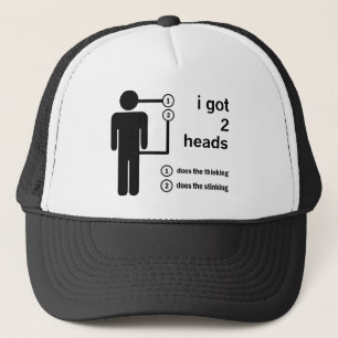 Casquette Deux Têtes Sont Meilleures Qu'Une