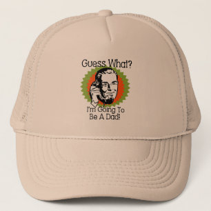 Casquette Devenir papa Orange Green