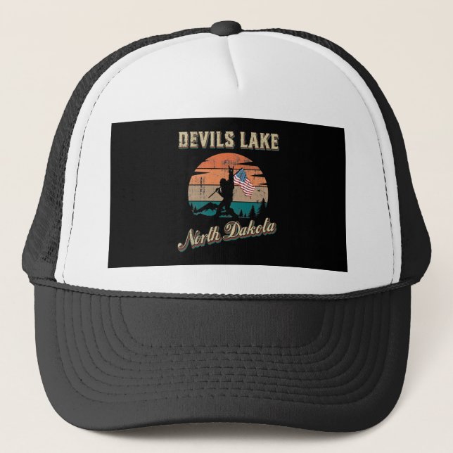 Casquette Devils Lake Dakota du Nord (Devant)