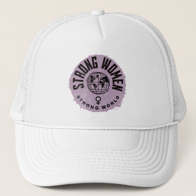 Casquette Devis fort pour femmes inspirationnel (Devant)