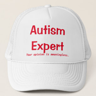 Casquette d'expert en matière d'autisme