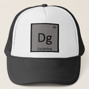 Casquette Dg - Symbole du tableau périodique de la chimie de