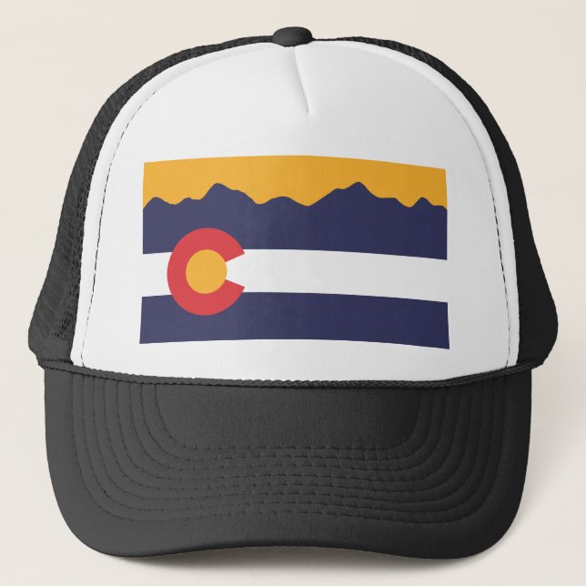 Casquette d'horizon de drapeau du Colorado (Devant)