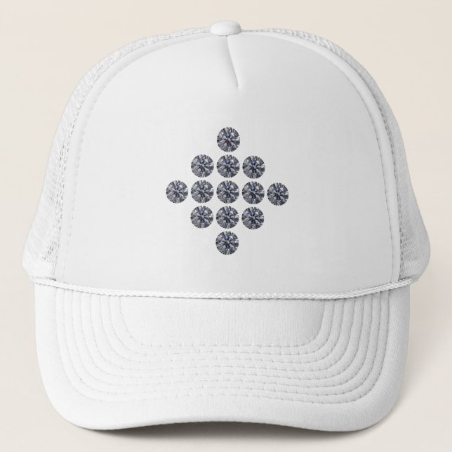 Casquette Diamants (Devant)