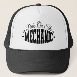 Casquette Dibs sur le sarcasme de la femme mécanicienne amus