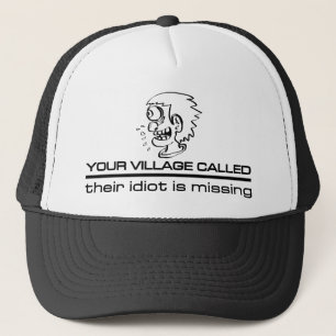 Casquette d'idiot de village