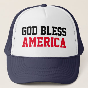 Casquette Dieu béni l'Amérique