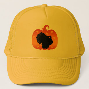 CASQUETTE DÎNE DE THANKSGIVING CITROUILLE SAISON AUTOMNALE