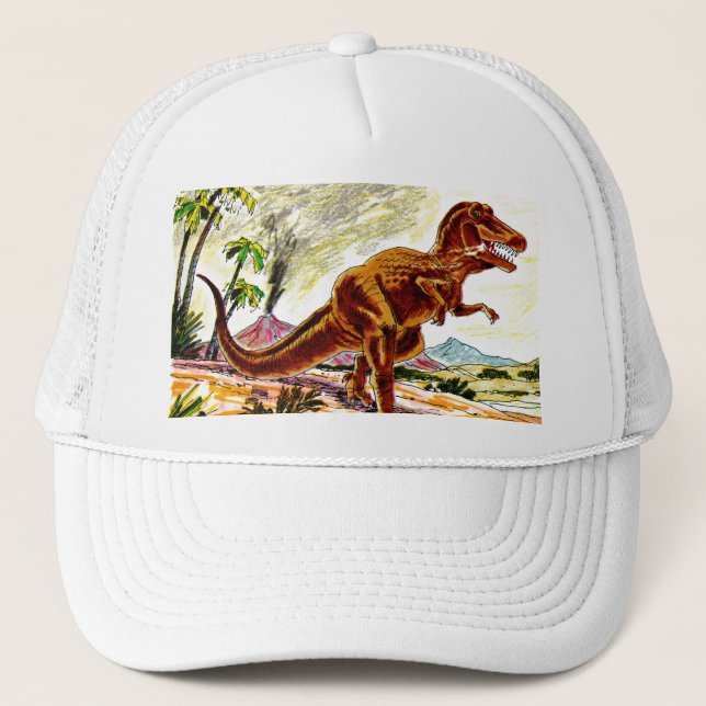 Casquette Dinosaure de Rex de Tyrannosaurus (Devant)