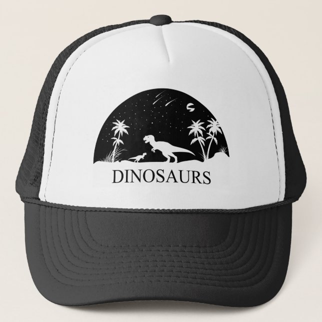 Casquette Dinosaure Sous Les Étoiles (Devant)
