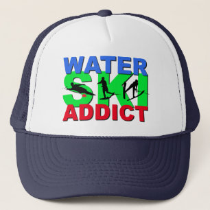 Casquette d'intoxiqué de ski d'eau