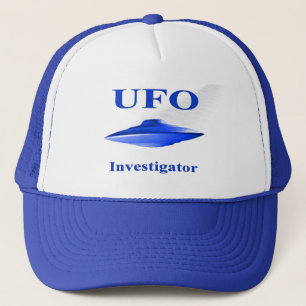 Casquette d'investigateur d'UFO - bleu