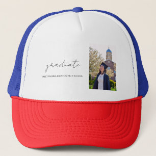 Casquette Diplômé de Bouncy Script