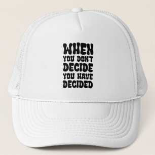 Casquette Direction à travers les décisions