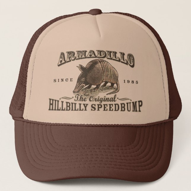 Casquette Discussions amusantes d'Armadillo par Mudge Studio (Devant)