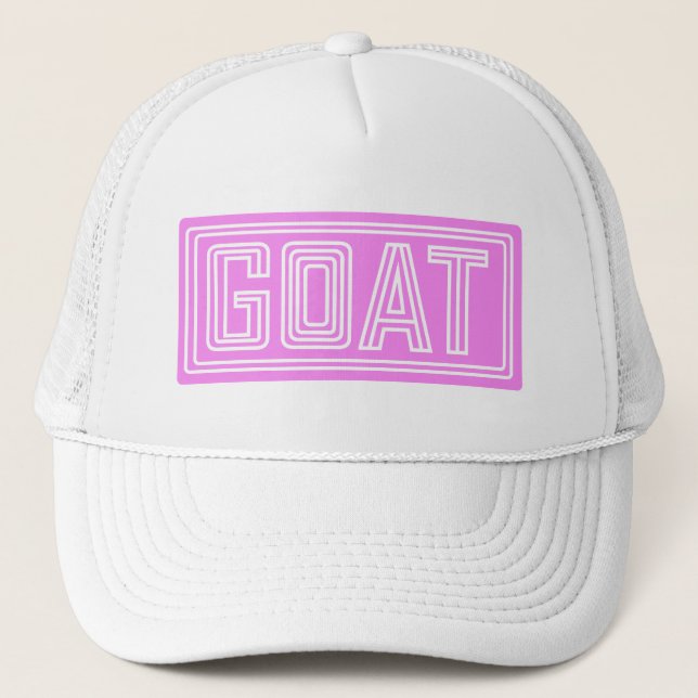 Casquette Diva toujours le GOAT (Devant)