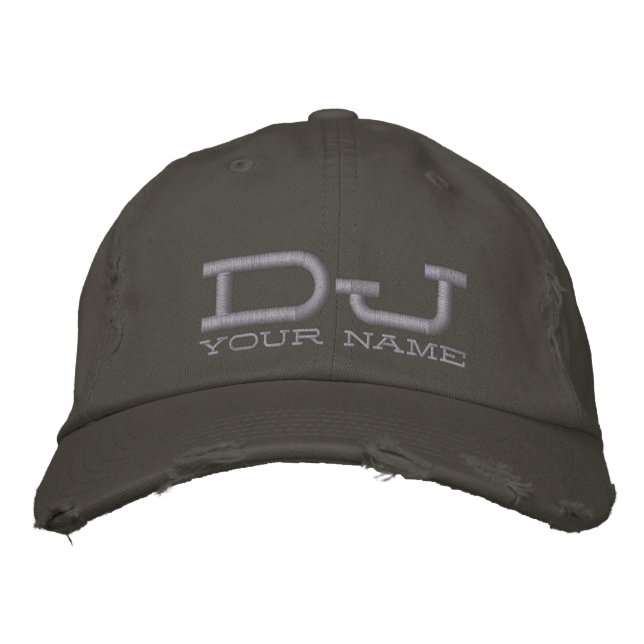 Casquette DJ cool (Devant)