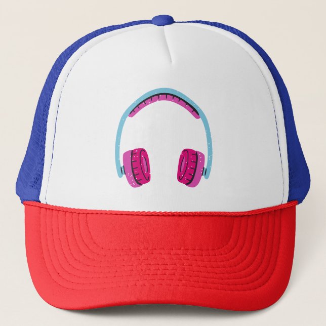 Casquette 🎸 DJ Guitariste : Où le rock rencontre le rythme  (Devant)