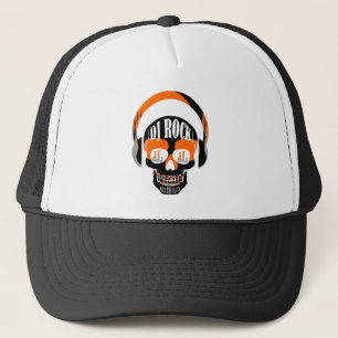 Casquette DJ rock crâne de la mort club musique