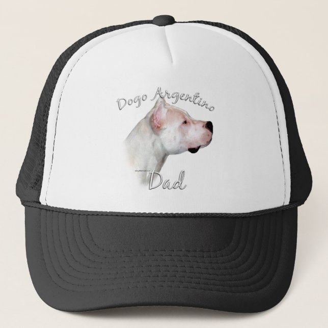 Casquette Dogo Argentino Papa 2 (Devant)