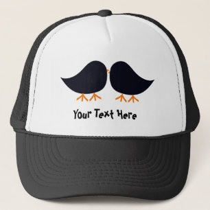 Casquette d'oiseaux moustache