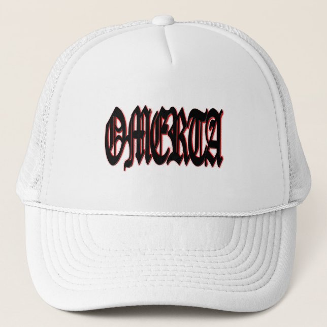 Casquette d'OMERTA (Devant)