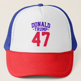 Casquette Donald Trump 47 Election présidentielle 2024