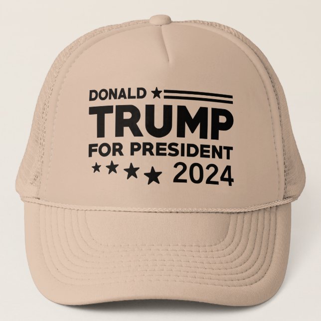 Casquette Donald Trump pour le président 2024 (Devant)