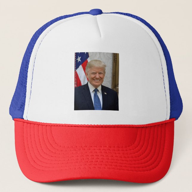 Casquette Donald Trump Président des États-Unis Maison Blanc (Devant)