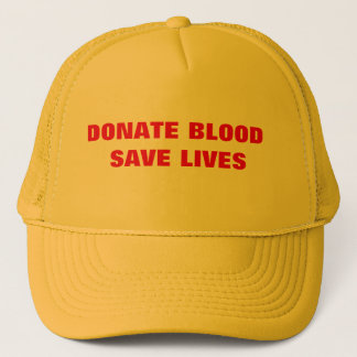 Casquette Donate Blood & Save Lives