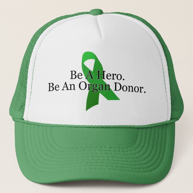 Casquette Donateur d'organe audacieux (Devant)