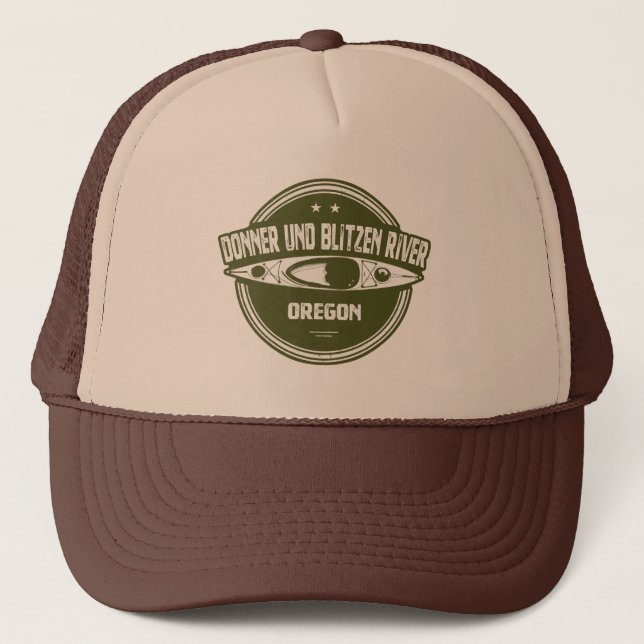 Casquette Donner und Blitzen River Oregon Kayaking (Devant)