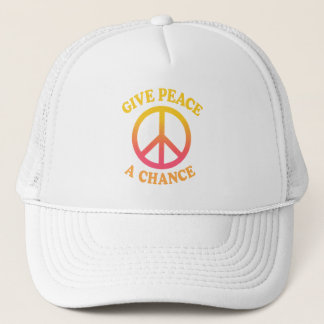 Casquette 'Donnez une chance à la paix'