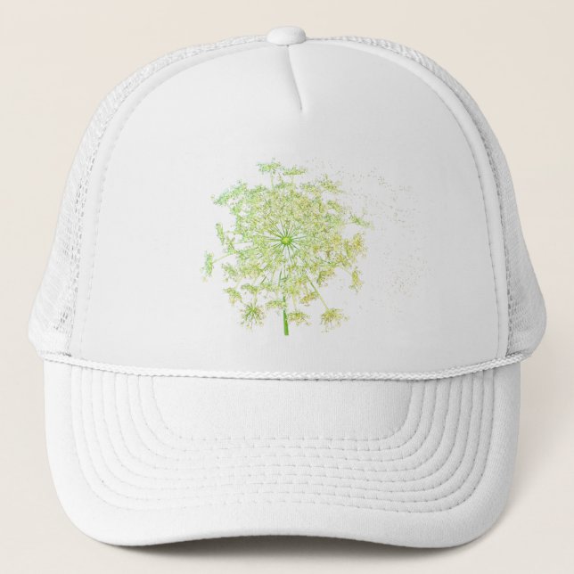 Casquette Dons et faveurs de dentelle de la reine Anne (Devant)