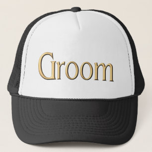 Casquette d'or de marié
