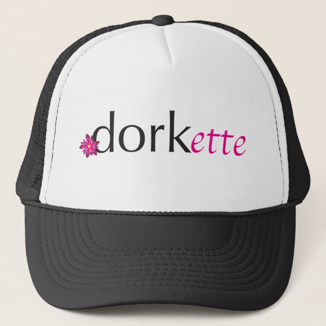 Casquette Dorkette rose (Devant)