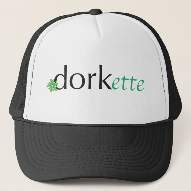 Casquette Dorkette vert (Devant)