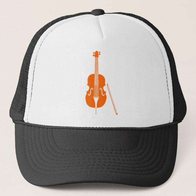Casquette Double basse - Orange (Devant)